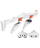2-in-1 Magnetic Gunstock Grip for Meta Quest 3S VR Headset Shooting Game... - $35.53 CAD