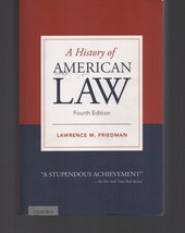 A History of American Law by Lawrence M. Friedman (2019, Trade Paperback) - £19.01 GBP