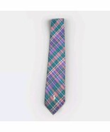 Polo Ralph Lauren Tie Plaid Pastel Pony Logo 100% Cotton Necktie Tie Han... - €25,75 EUR