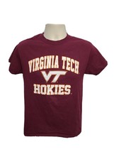 VT Virginia Tech Hokies Adult Small Burgundy TShirt - £11.62 GBP