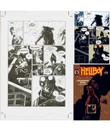 Mike Mignola Signed Original Art Hellboy Conqueror Worm #3 Pg 6 Dark Hor... - $178,759.35 MXN
