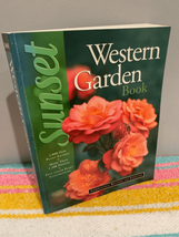 Western Garden Reference Book-Sunset Books-Paperback Gardening Manual Fl... - $13.27