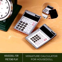 1 Pc Miniature Black Calculator, Miniature Accessories School Supplies, ... - $7.00