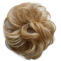 PRETTYSHOP 100% Human Hair Scrunchy Scrunchie Bun Up Do Hair Piece Hair Ribbon P - £33.81 GBP