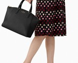 NWB Kate Spade Parker Satchel Black Leather Bag K8214 Purse $399 Retail ... - $133.64