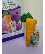 Hallmark Keepsake Easter Ornament 1999 Springtime Harvest Carrot Cake To... - $237.37 MXN