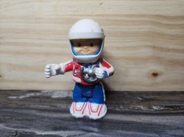 Fisher Price Little People Eddie Race Car Driver 3.5&quot; Tall Replacement Figure - £5.55 GBP