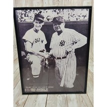 MLB Baseball Boston Red Sox Ted Williams &amp; Babe Ruth Photo Picture Print - $38.24