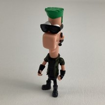 Disney Phineas &amp; Ferb Resistance Force Ferb 4&quot; Figure Topper Toy 2011 Jakks - £15.25 GBP