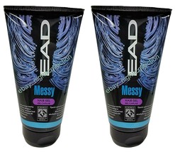 ( LOT 2 ) EAD Men&#39;s  Messy Hair Gel 5 oz ( 150 ml ) Each - £23.65 GBP