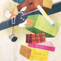 1950 Donald Duck&#39;s Adventure Book Print Walt Disney Art From 1st Edition... - $375.23 MXN