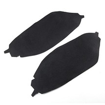 Real Leather Front Door Panels Armrest Covers for 2008-2012 Honda Accord (black) - £22.34 GBP