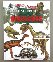 Wonders of Learning Discover Dinosaurs Flowerpot Press Reference hardcover book - £5.55 GBP