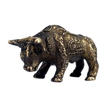 Magic War Gold Bull Talisman Powerful Life Protection Dangerous Thai Amulet - $16.99