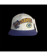 Vtg Green Bay Packers Hat Cap Snap Back Super Bowl XXXI Champs Sports Sp... - €25,65 EUR