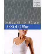 Tank Top Narrow Shoulder Woman Cotton Lisle Thread Filam Top Smooth - $11.15