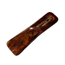 Vintage Tortoise Shell Shoe Horn Donald J Pliner Made in Spain Travel 6 Inch - £6.18 GBP