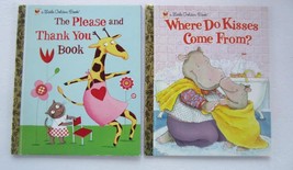Little Golden Books Lot ~ Where Do Kisses Come From? ~ Please And Thank You Book - £5.36 GBP