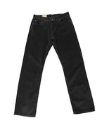 Levi&#39;s Corduroy Pants Mens 30 x30 Black 100% Cotton Straight Leg Casual ... - €29,12 EUR