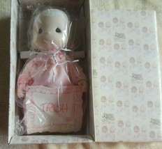 1984 Precious Moments Porcelain Doll TRISH Open Edition - £41.78 GBP