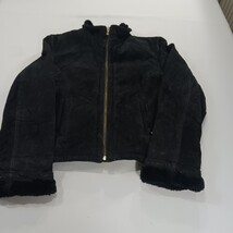 Vintage Learsi RN#79443 Women's L Black Stylish Design Genuine Leather Jacket image 12