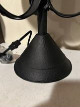 Colonial Walker House accent Lamp in Textured Black metal image 5