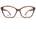Christian Dior Les Marquises CD3238 MA8 Eyeglasses Frames Brown Red 53-1... - $178.19