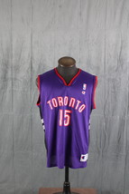 Toronto Raptors Jersey (VTG) - Vince Carter 15 by Champion - Size 40 - $1,382.82 MXN