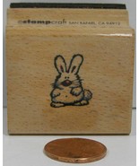 Rubber Stamp Stampcraft 440D249 Bunny 1-1/2X1-1/2&quot;   BAU - £3.13 GBP