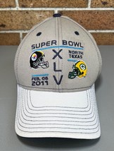 2011 Super Bowl XLV  Pittsburgh Steelers  Packers Football Cap Hat  - £9.59 GBP