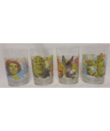 Shrek The Third McDonald Glasses Complete Set of 4 Glasses 2007 - $39.59