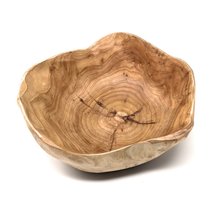 Thy Collectibles Wooden Bowl Handmade Storage Natural Root Wood Crafts Bowl Frui - $31.99+