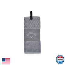 Callaway TW CG Trifold Golf Towel w/ Quick Snap Attachment SVR 23 NEW - $44.89