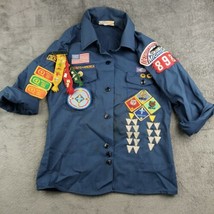 VINTAGE 1980s Boy Scouts OF AMERICA Cub Scout UNIFORM Patches Pins Medal... - £52.16 GBP