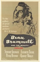 Beau Brummell and the Beauty original 1954 vintage one sheet poster - £335.07 GBP