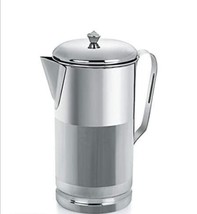 water jug with handle Stainless Steel 2 liters beverage dispenser - £29.03 GBP