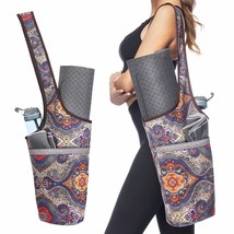 Yoga Mat Bag With Large Size Pocket And Zipper Pocket, Fit Most Size Mat... - £32.28 GBP