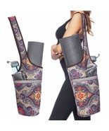 Yoga Mat Bag With Large Size Pocket And Zipper Pocket, Fit Most Size Mat... - £32.48 GBP