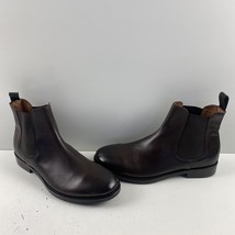 To Boot New York Dark Brown Leather Pull On Chelsea Boots Men’s Size 10.5 - £202.23 GBP