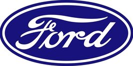 Ford Oval Plasma Cut Logo Metal Sign - $49.95