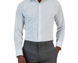 Bar III Men&#39;s Slim Fit Grid Print Dress Shirt in Blue-S 14-14.5 32/32 - $19.99