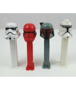 Vintage Lot of 4 Star Wars Pez Dispensers 4 Different Storm Troopers - $17.58 CAD