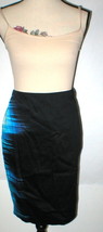 New $128 Womens Designer Tahari Black Blue Skirt Lined Work Office 12 NWT Ombre - £78.21 GBP