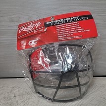 Rawlings Batter Helmet Face Guard Black Softball Baseball NEW Sealed - £7.82 GBP
