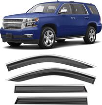 HOPE YOU READY Tape-On Window Rain Guards 2021-2023 Tahoe Yukon Escalade... - $38.00