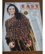 More Easy Accessories Crochet Leaflet by Leisure Arts #4363  8 designs - $4.94