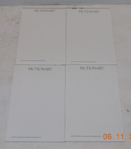  Pictionary 20th Anniversary Edition Replacement Original Drawing Pad Sheets - £7.63 GBP