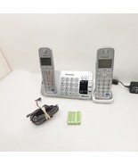 Panasonic KX-TGE270 Bluetooth Cordless Phone 2 Handsets Answering Machine - $555.79 MXN