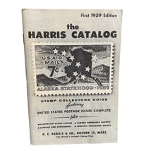 First 1959 Edition Harris Catalog Stamp Collectors Guide Featuring U.S. ... - $8.09