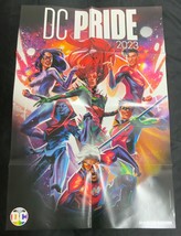 DC Pride 24x36 Inch Promo Poster Mateus Manhanini Robin Superboy Poison Ivy - $17.81